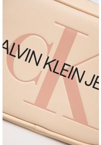 Calvin Klein Jeans Torebka. Kolor: beżowy. Rodzaj torebki: na ramię #2