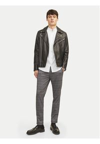 Jack & Jones - Jack&Jones Koszula Joe 12205921 Biały Slim Fit. Kolor: biały. Materiał: syntetyk, bawełna #6