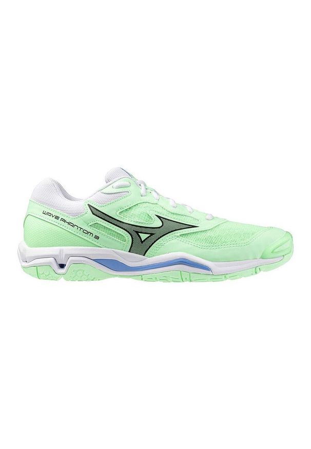 Buty do piłki ręcznej Mizuno Wave Phantom 3 Men. Kolor: zielony. Model: Mizuno Wave