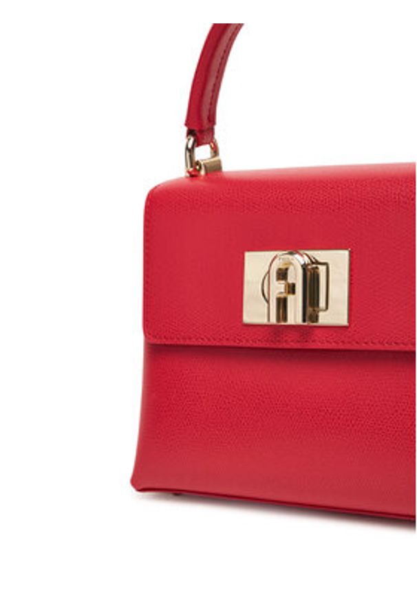Furla Torebka 1927 WB00109 ARE000 BG RUB00 Bordowy. Kolor: czerwony. Materiał: skórzane