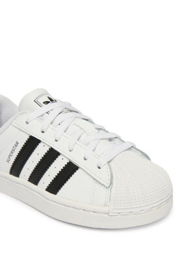 Adidas - adidas Sneakersy Superstar II JH9980 Biały. Kolor: biały. Materiał: skóra. Model: Adidas Superstar