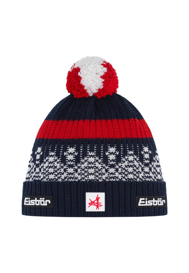 Czapka Eisbar Norrak Pompon MÜ SA. Kolor: czarny. Materiał: wełna. Styl: sportowy