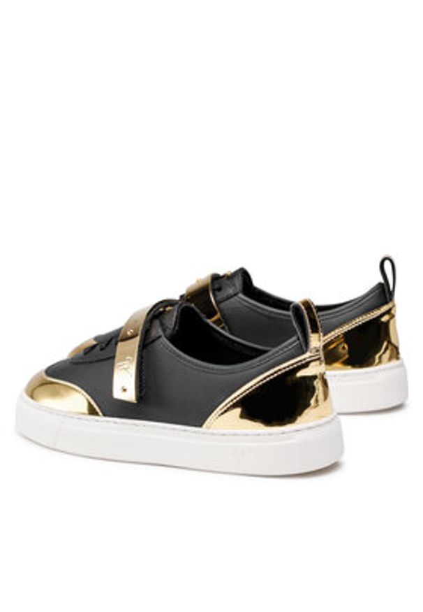 Giuseppe Zanotti Sneakersy RS20062 004 Czarny. Kolor: czarny. Materiał: skóra