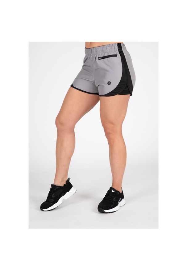 GORILLA WEAR - Alice Szorty - Szary. Kolor: szary. Sport: fitness