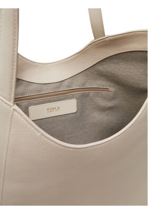 Furla Torebka WB01498 BX3353 PNN00 Écru. Materiał: skórzane