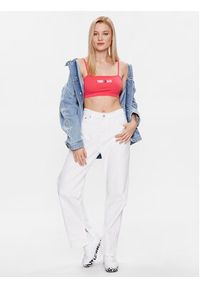 Tommy Jeans Jeansy Betsy DW0DW15520 Biały Loose Fit. Kolor: biały