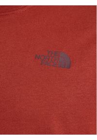 The North Face T-Shirt Redbox Celebration NF0A7X1K Brązowy Regular Fit. Kolor: brązowy. Materiał: bawełna #6