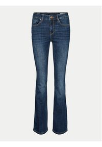 Vero Moda Jeansy Flash 10310511 Granatowy Flared Fit. Kolor: niebieski