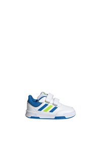 Adidas - Tensaur Hook and Loop Shoes. Kolor: biały, wielokolorowy, niebieski, zielony. Materiał: materiał