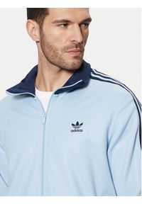 Adidas - adidas Bluza adicolor Classics Beckenbauer JP2521 Błękitny Slim Fit. Kolor: niebieski. Materiał: bawełna, syntetyk #5