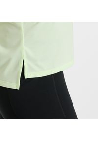 Koszulka damska New Balance WT41222MEW – miętowa. Kolor: miętowy. Materiał: poliester, materiał. Sport: fitness #2