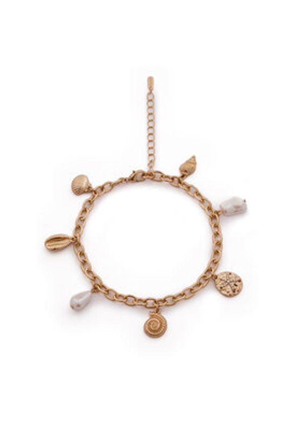 Aldo Zestaw bransoletek Oceanics 13994938 Złoty. Materiał: metalowe. Kolor: złoty