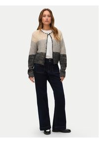 Vero Moda Sweter Jenna 10335750 Beżowy Standard Fit. Kolor: beżowy. Materiał: syntetyk #5
