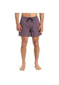 Quiksilver - Spodenki boardshort EVERYDAY SOLID VOLLEY 15" Fioletowy Mężczyźni. Kolor: fioletowy. Materiał: poliester, materiał. Styl: sportowy
