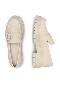 DeeZee Loafersy Felizia WS5195-34 Beżowy. Kolor: beżowy. Materiał: syntetyk #2