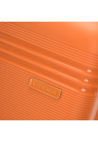 Wittchen - Średnia walizka z polipropylenu jednokolorowa pomarańczowa. Kolor: pomarańczowy. Styl: elegancki #3