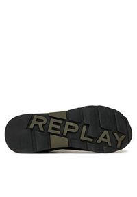 Replay - REPLAY Sneakersy Arthur Hidden Camo Patterned Sneakers GMS68.000.C0090T Zielony. Kolor: zielony. Materiał: materiał #5