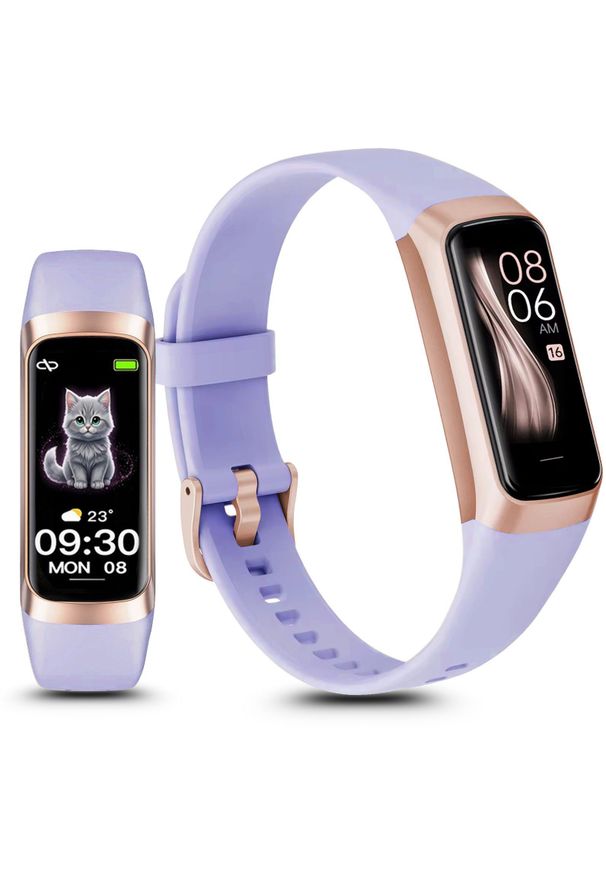 Smartwatch Gravity Zegarek dziecięcy SMARTBAND - GT40-4 LAVENDER. Rodzaj zegarka: smartwatch