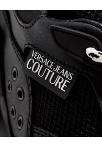 Versace Jeans Couture - VERSACE JEANS COUTURE - Sneakersy w kolorze czarnym. Kolor: czarny. Materiał: materiał #6