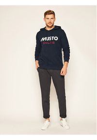 Musto Bluza 82019 Granatowy Regular Fit. Kolor: niebieski. Materiał: bawełna #4
