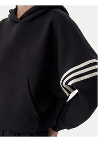 Adidas - adidas Bluza Neuclassics JI8500 Czarny Oversize. Kolor: czarny. Materiał: syntetyk, bawełna #5