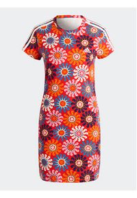 Adidas - adidas Sukienka codzienna FARM Rio IM2393 Kolorowy Slim Fit. Okazja: na co dzień. Materiał: bawełna. Wzór: kolorowy. Typ sukienki: proste. Styl: casual #7