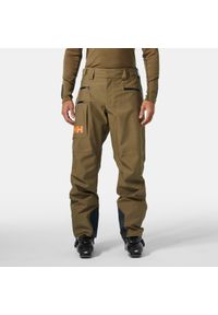 Spodnie narciarskie Helly Hansen Garibaldi 2.0. Kolor: brązowy, beżowy, wielokolorowy. Sezon: zima. Sport: narciarstwo #1