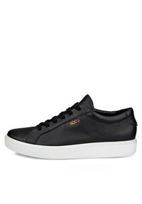 ecco - ECCO Sneakersy Soft 60 W Shoe . Delete 21920301001 Czarny. Kolor: czarny. Materiał: skóra #3
