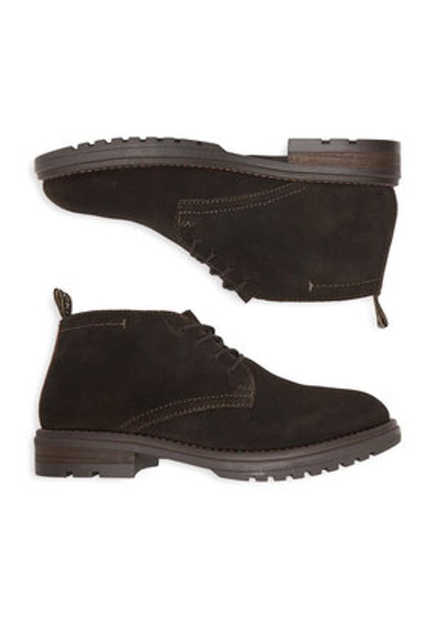 Lasocki Półbuty CEO-CAMARO-01 MI24 Brązowy. Kolor: brązowy. Materiał: zamsz, skóra