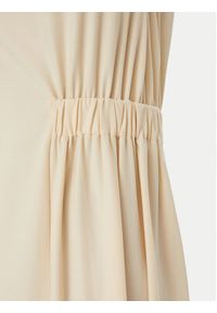 Weekend Max Mara Sukienka letnia Tenebre 2515621032 Écru Regular Fit. Kolor: kremowy. Materiał: syntetyk. Sezon: lato #4