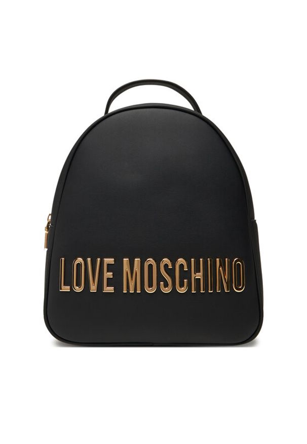 Love Moschino - LOVE MOSCHINO Plecak JC4197PP1NKD0000 Czarny. Kolor: czarny. Materiał: skóra