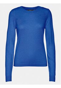 Vero Moda Sweter 10291147 Niebieski Regular Fit. Kolor: niebieski. Materiał: syntetyk #6