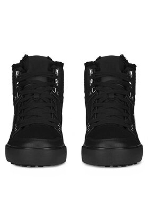 DC Sneakersy PURE HIGH-TOP WC WNT ADYS400047-3BK Czarny. Kolor: czarny. Materiał: skóra, nubuk
