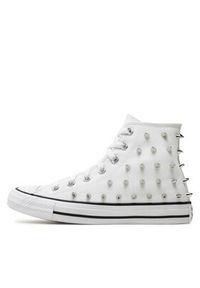 Converse Trampki Chuck Taylor All Star Studded A06444C Biały. Kolor: biały. Materiał: materiał #5