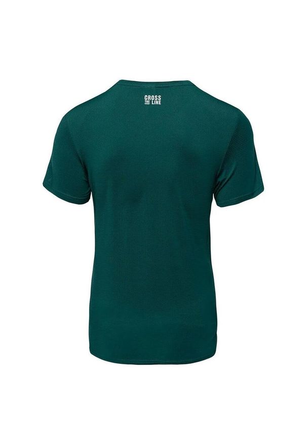 IQ - T-shirt Męski Iris. Kolor: zielony. Sport: turystyka piesza
