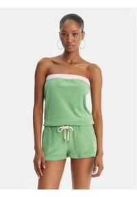 Juicy Couture Kombinezon Applique Terry JCWFP126316 Zielony Regular Fit. Kolor: zielony. Materiał: bawełna #1