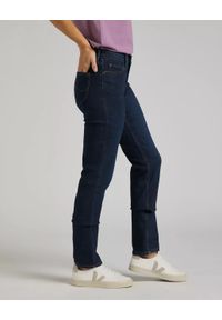 Lee - LEE MARION STRAIGHT DAMSKIE SPODNIE JEANSOWE DARK WORN L301CGPP #3