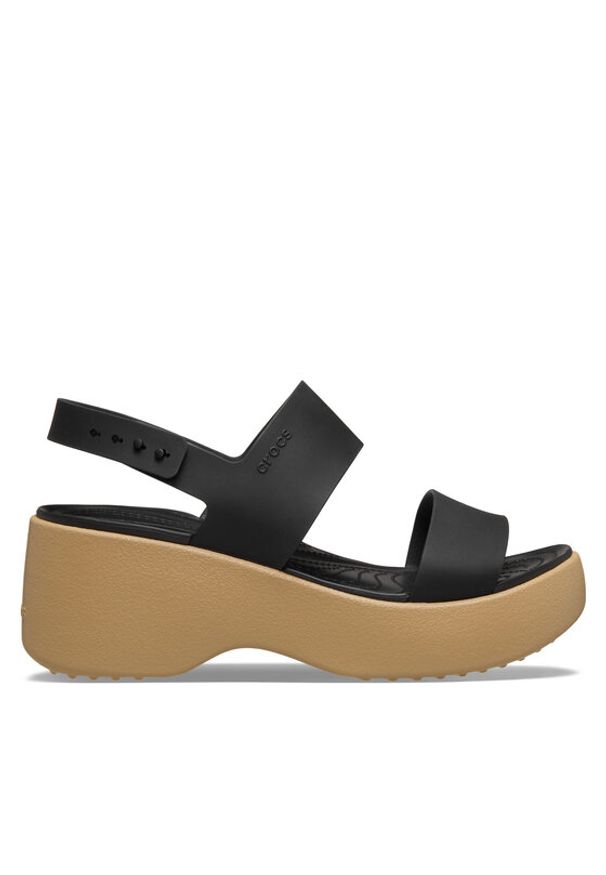 Crocs Sandały Brooklyn Sky Sandal 212250 Czarny. Kolor: czarny