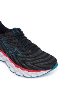 Mizuno Buty do biegania Wave Sky 8 J1GC2402 Czarny. Kolor: czarny. Materiał: materiał. Model: Mizuno Wave