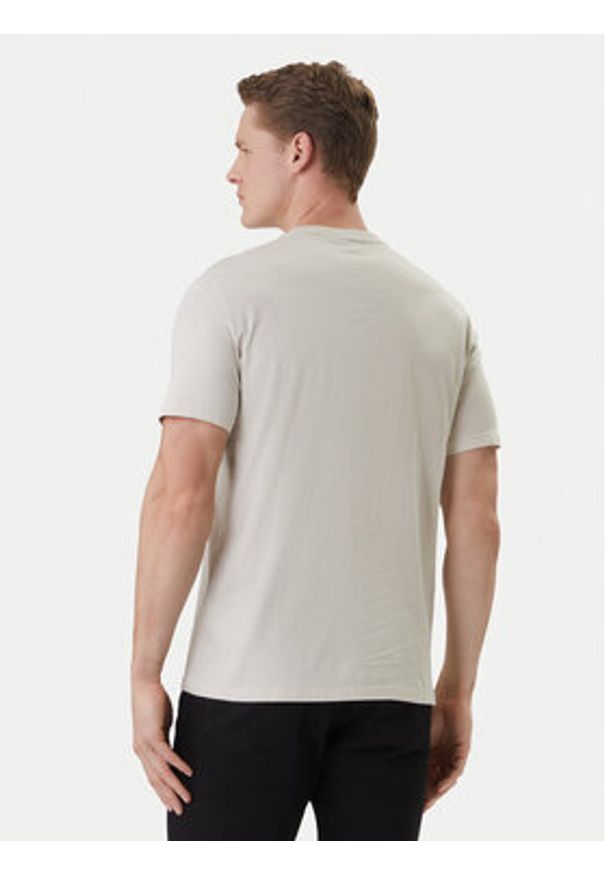 Calvin Klein T-Shirt LV04LF810G Écru Regular Fit. Kolor: kremowy. Materiał: bawełna