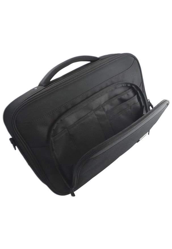 Torba 4smarts Target EcoClamshell 15-16'' czarny. Kolor: czarny. Materiał: materiał, neopren. Styl: casual