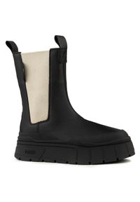 Buty damskie botki sportowe Puma MAYZE STACK CHELSEA. Kolor: brązowy, wielokolorowy, beżowy. Sport: turystyka piesza