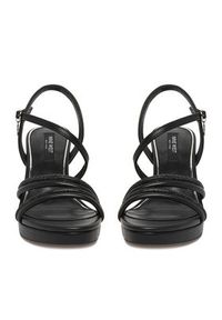 Nine West Sandały CEO-25120-2508 Czarny. Kolor: czarny. Materiał: materiał #9