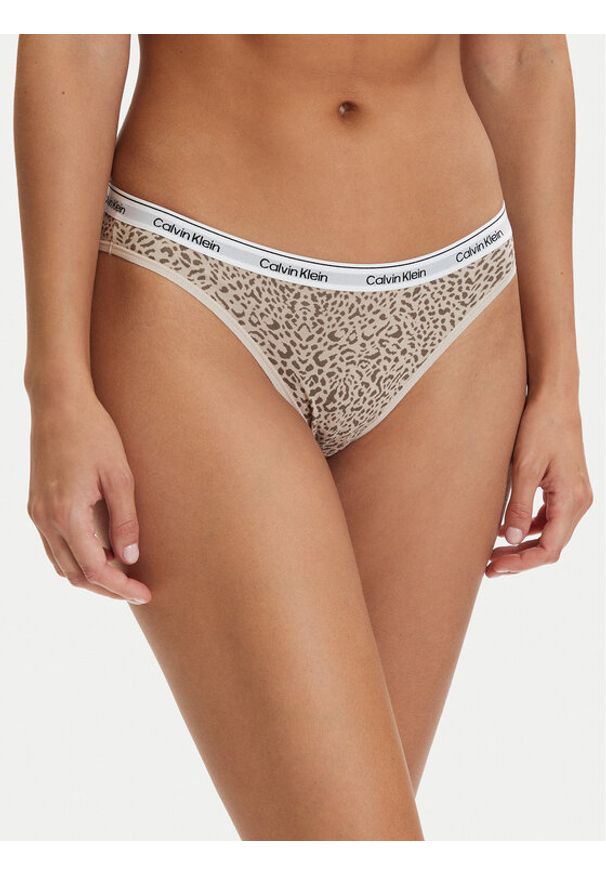 Calvin Klein Underwear Komplet fig LV00QD5207 Kolorowy. Materiał: bawełna. Wzór: kolorowy