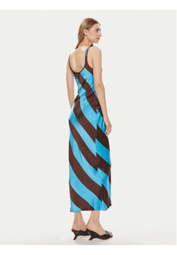 Samsoe & Samsoe - Samsøe Samsøe Sukienka codzienna Sunna F23100173 Kolorowy Slim Fit. Okazja: na co dzień. Materiał: syntetyk. Wzór: kolorowy. Typ sukienki: proste. Styl: casual