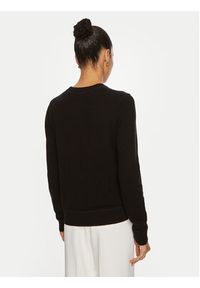 Elisabetta Franchi Sweter MK-64-S46E2-V300 Czarny Regular Fit. Kolor: czarny. Materiał: wełna