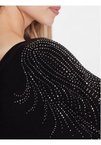 Guess Sweter W5BR38 Z2NQ2 Czarny Relaxed Fit. Kolor: czarny. Materiał: wiskoza #3