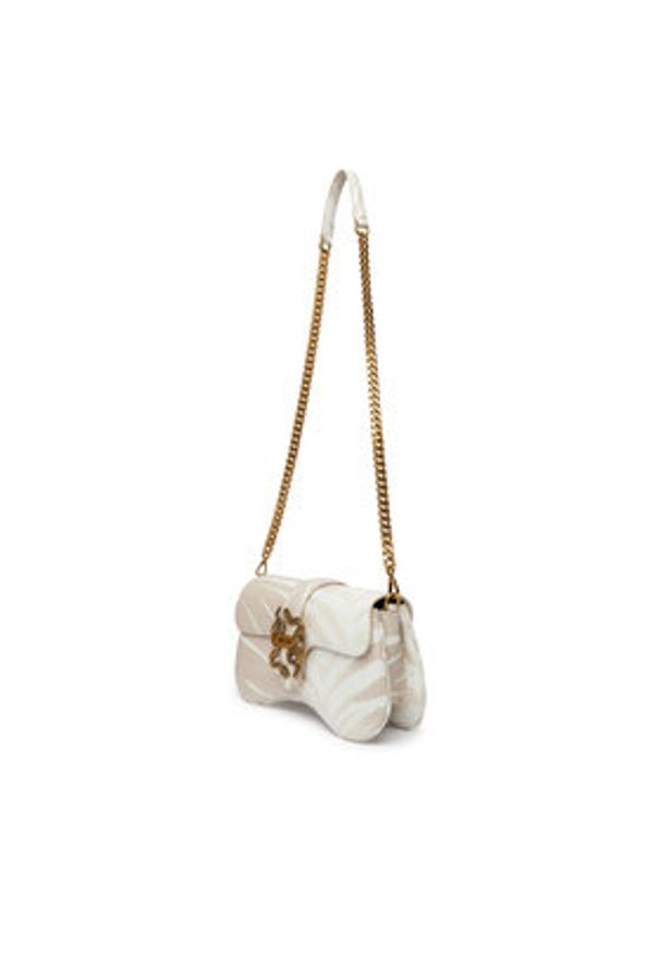 Just Cavalli Torebka 80RA4BA1 ZSD91 Beżowy. Kolor: beżowy. Materiał: skórzane