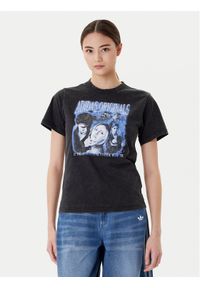Adidas - adidas T-Shirt 20th Century Fox Disney JX1278 Czarny Regular Fit. Kolor: czarny. Materiał: bawełna. Wzór: motyw z bajki