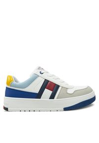 TOMMY HILFIGER - Sneakersy Tommy Hilfiger. Kolor: biały